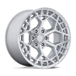 Fuel Fc873 Charger 10x20 8x165.1 ET-18 CB125.1 Gloss Silver W/ Machined Face