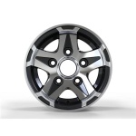 GG Trailer Black Polished 6x10 5x112 ET0 CB67.1