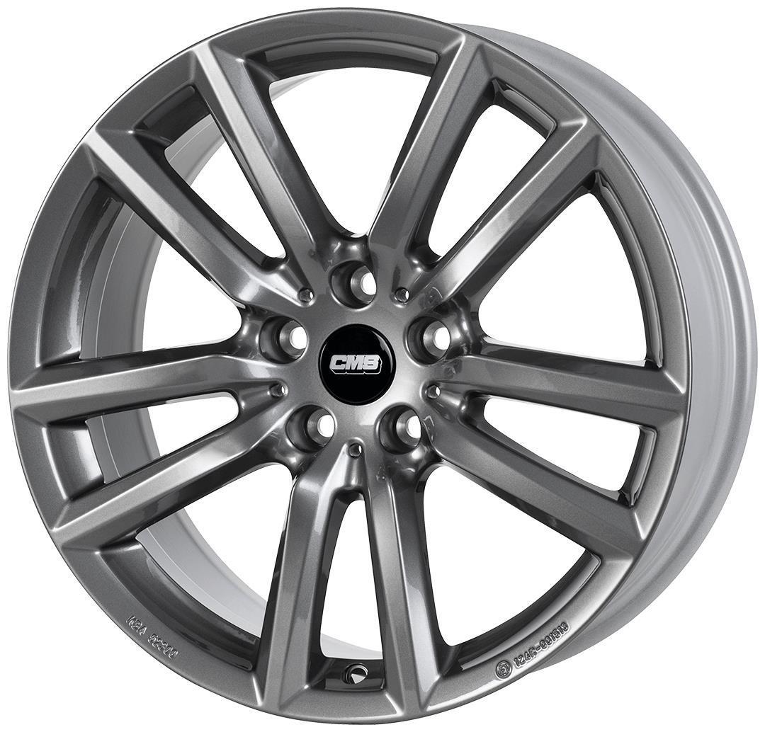 latakko-11163-5 CMS C27 7x17 5x112 ET40 CB57.1 Titan Gloss - Pilt 1