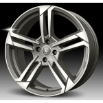 Reds Twist Graphite Matt Polished 4H 7x17 4x98 ET37 CB58.1