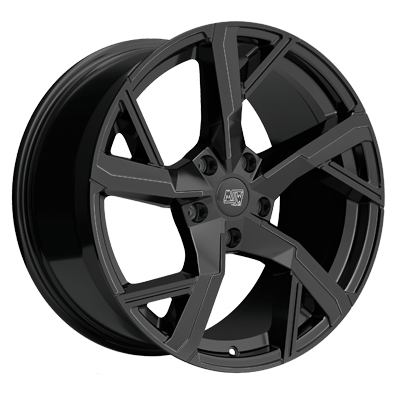 latakko-11455-9 MSW 54 8.5x20 5x112 ET45 CB73 Gloss Black - Image 1