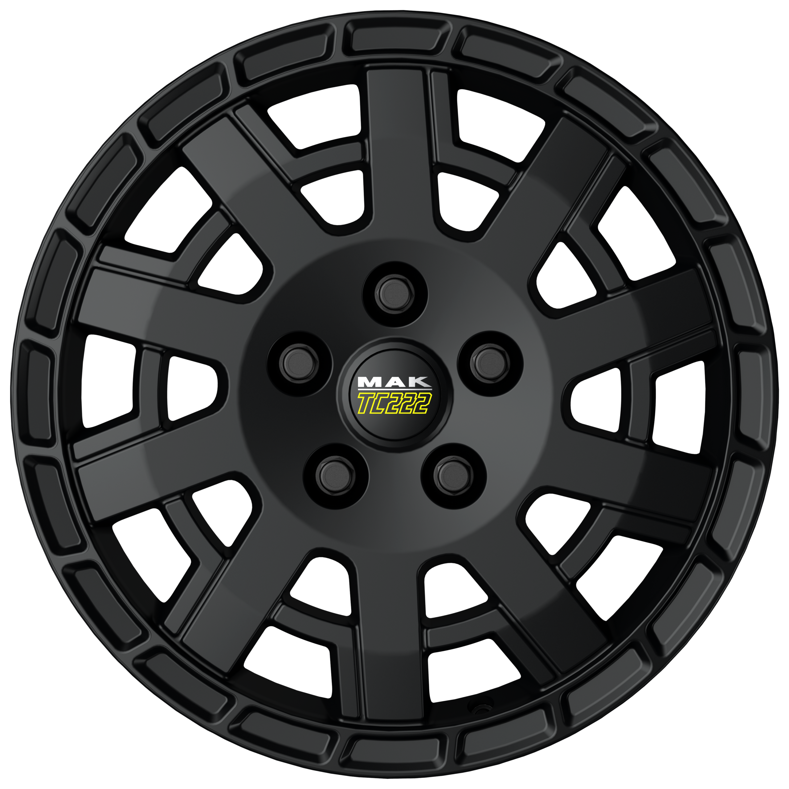 latakko-11491-2 MAK Legend 7x17 5x130 ET66 CB89.1 Matt Black - Image 1