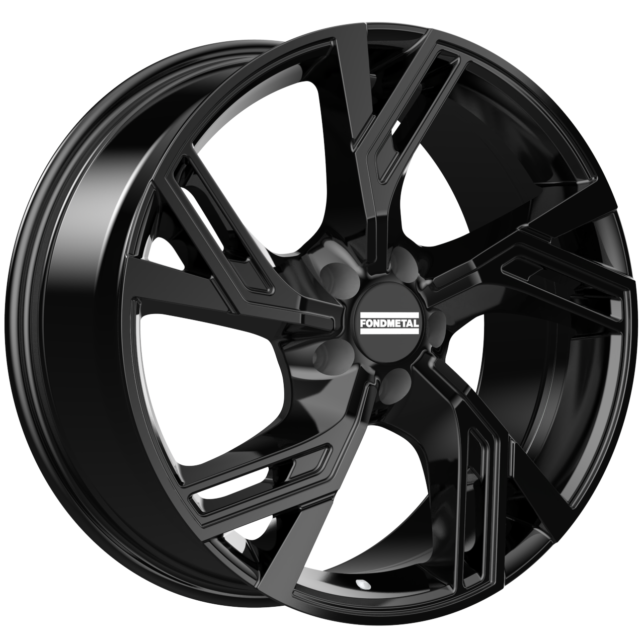 latakko-11542-12 Fondmetal Atena 9x21 5x112 ET33 CB66.6 Glossy Black - Image 1