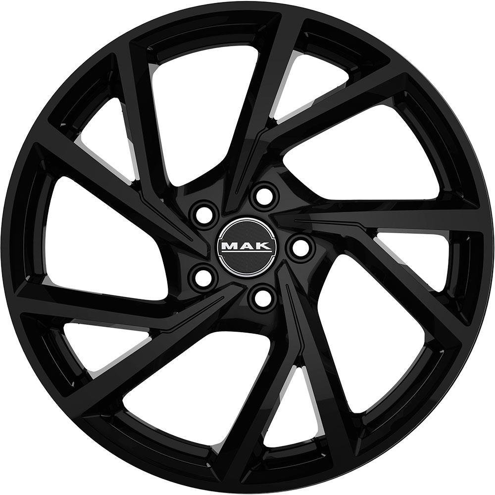 latakko-3992 MAK Kassel 7.5x17 5x110 ET40 CB65.1 Gloss Black - Image 1