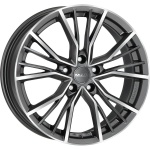 MAK Union 8.5x19 5x112 ET39 CB66.6 Gun Met-Mirror Face