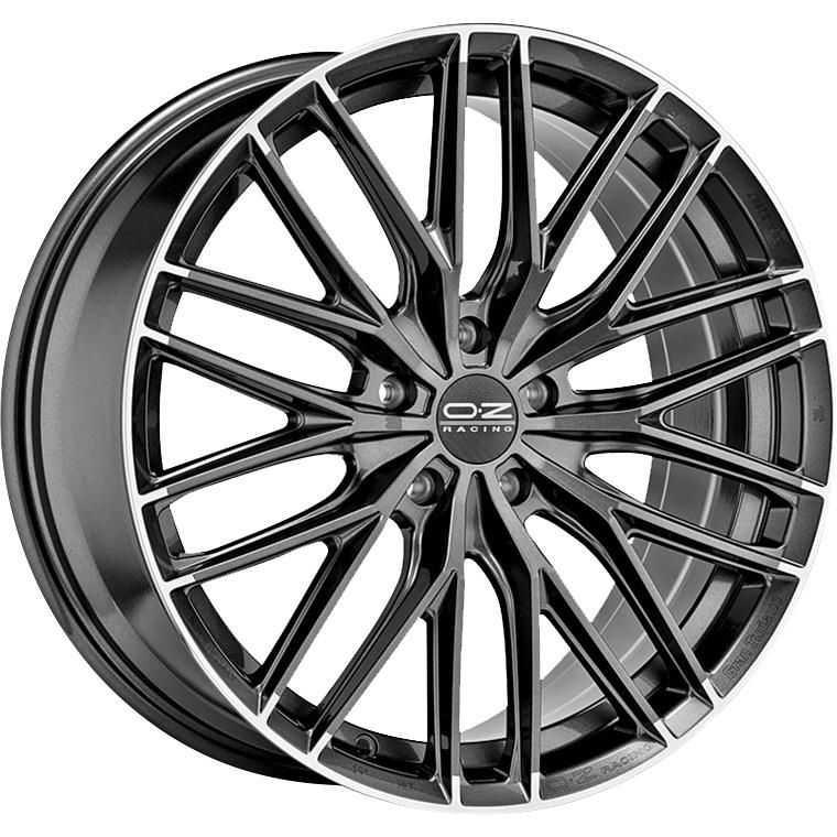 latakko-4361 OZ Racing Gran Turismo HLT 8.5x19 5x112 ET27 CB75 Star Graphite Diamond Lip - Image 1