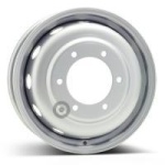 KFZ 9037 5x16 6x180 ET107 CB138.8 Silver