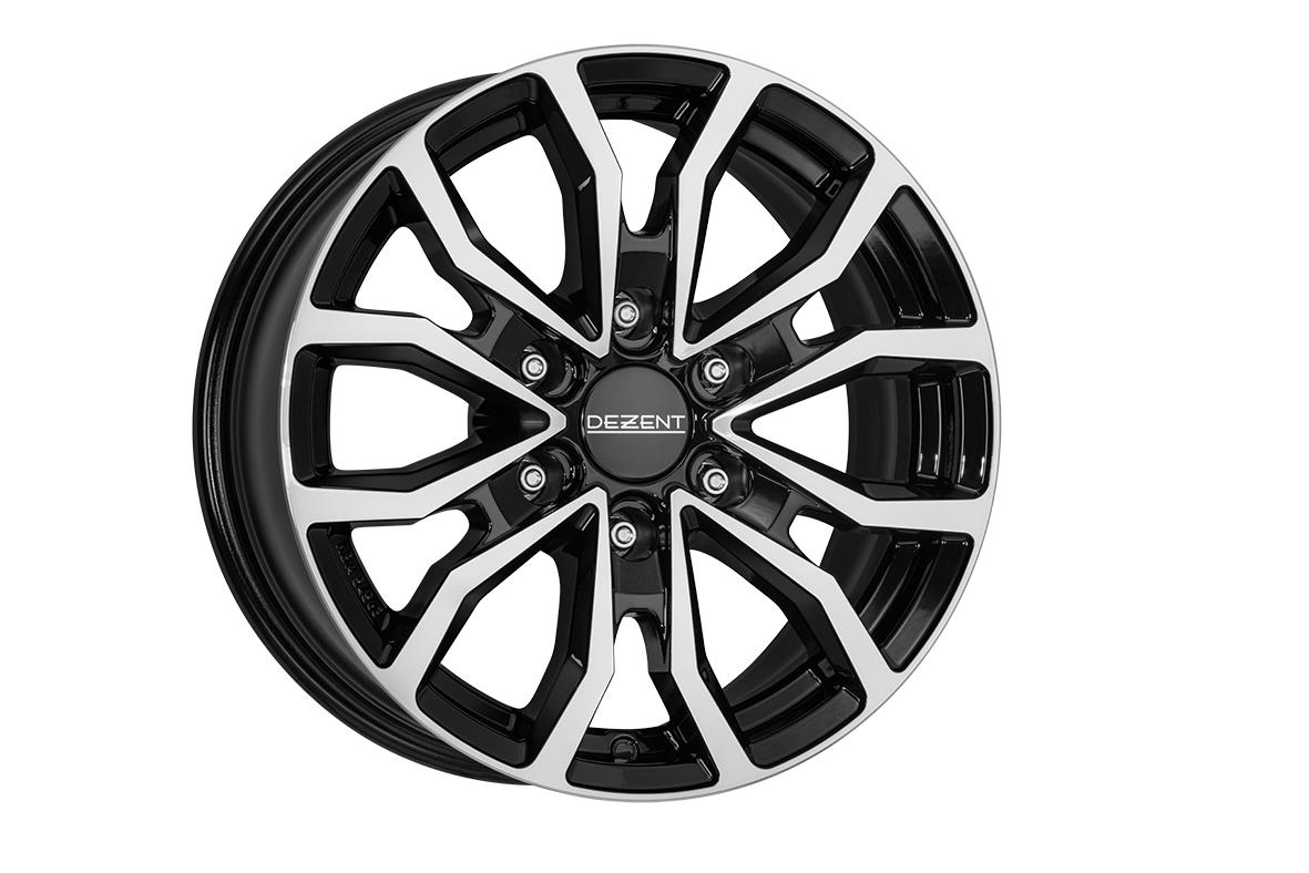 latakko-7628-2 Dezent KC dark 7.5x18 6x139.7 ET55 CB93.1 Black/polished - Image 1