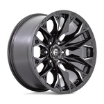 Fuel D803 Flame 12x24 5x139.7 ET-44 CB78.1 Gloss Black Milled