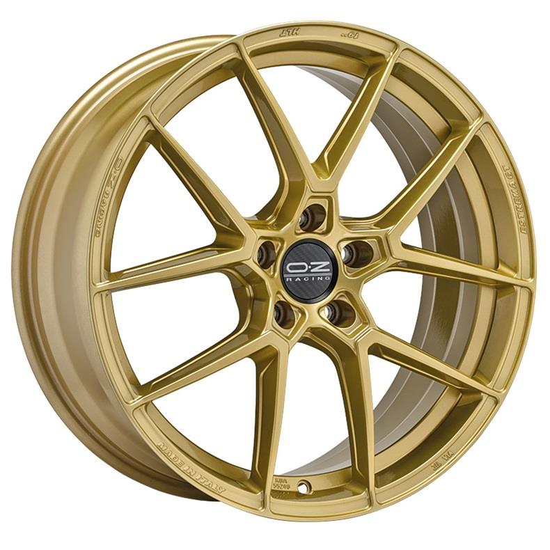 latakko-9250-1 OZ Racing Estrema GT HLT 8.5x18 5x114.3 ET30 CB75 Race Gold - Image 1