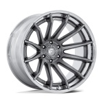 Fuel Fc403 Burn 12x22 5x127 ET-44 CB71.6 Platinum With Chrome Lip