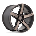 Niche M271 Teramo 10.5x20 5x112 ET20 CB66.6 Matte Black With Double Dark Tint Face