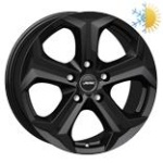 AUTEC XENOS Matt Black 7x17 5x120 ET50