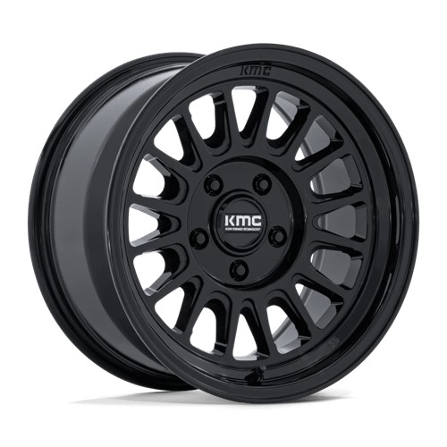 statusfalgar-16281 KMC KM733 IMPACT FFT GLOSS BLACK 9x18 8x165.1 ET0 CB125.1 Must - Image 1