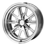 American Racing Vintage VN427 SHELBY COBRA POLISHED 7x17 5x114.3 ET0 CB72.6 Kroom / Poleeritud