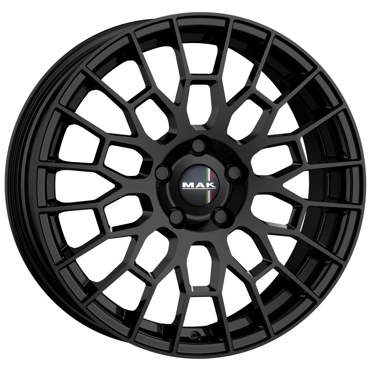 latakko-10246-3 MAK APX 7x17 5x114.3 ET35 CB76 Gloss Black - Image 1