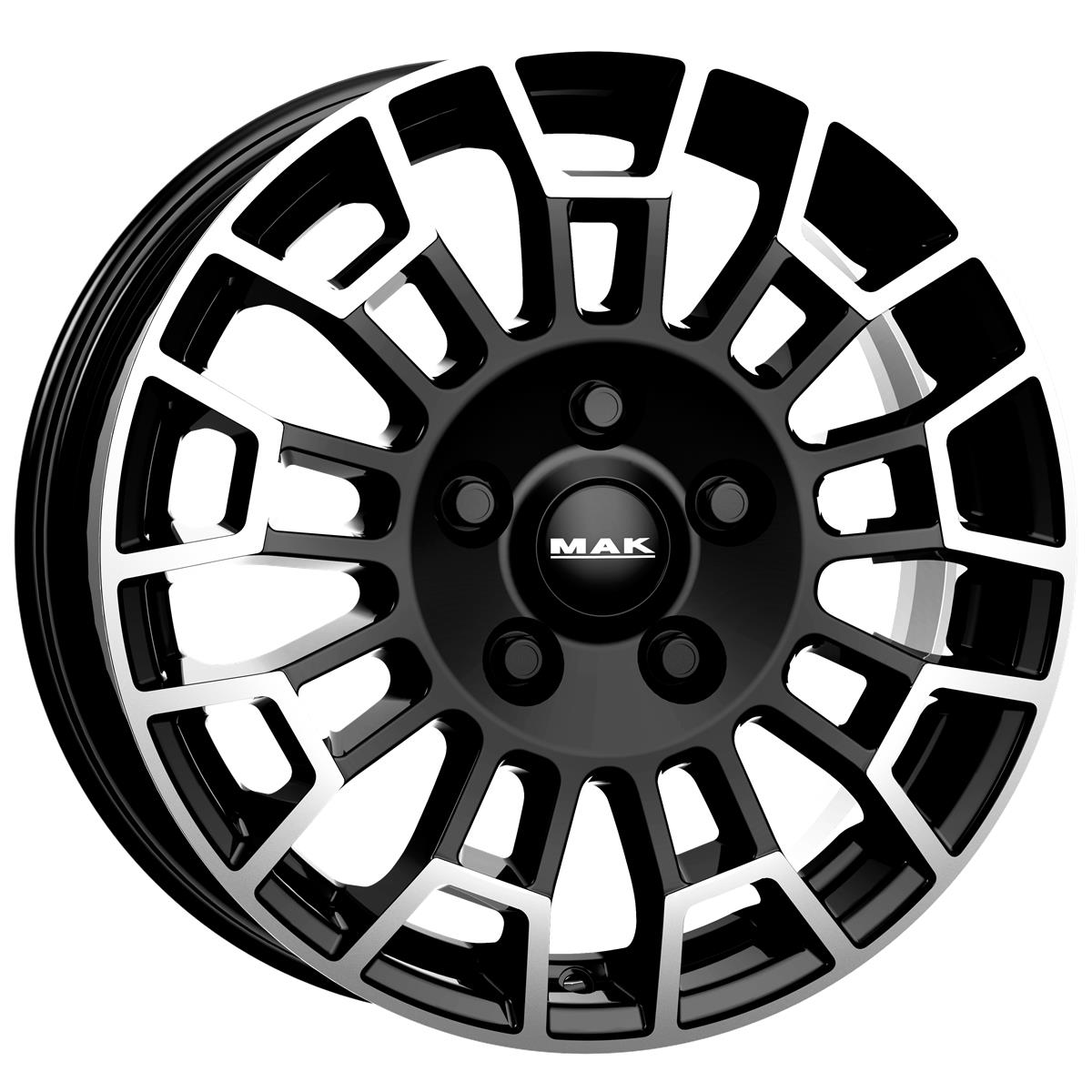latakko-10256 MAK Nomad 7x17 5x114.3 ET55 CB56.1 Black Mirror - Image 1