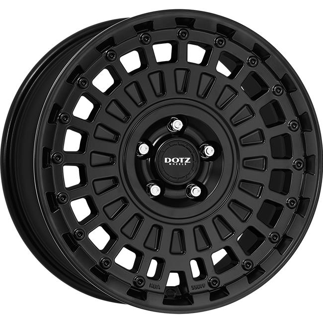 latakko-10668 Dotz Talara 8x18 6x139.7 ET20 CB106.1 Black matt - Image 1
