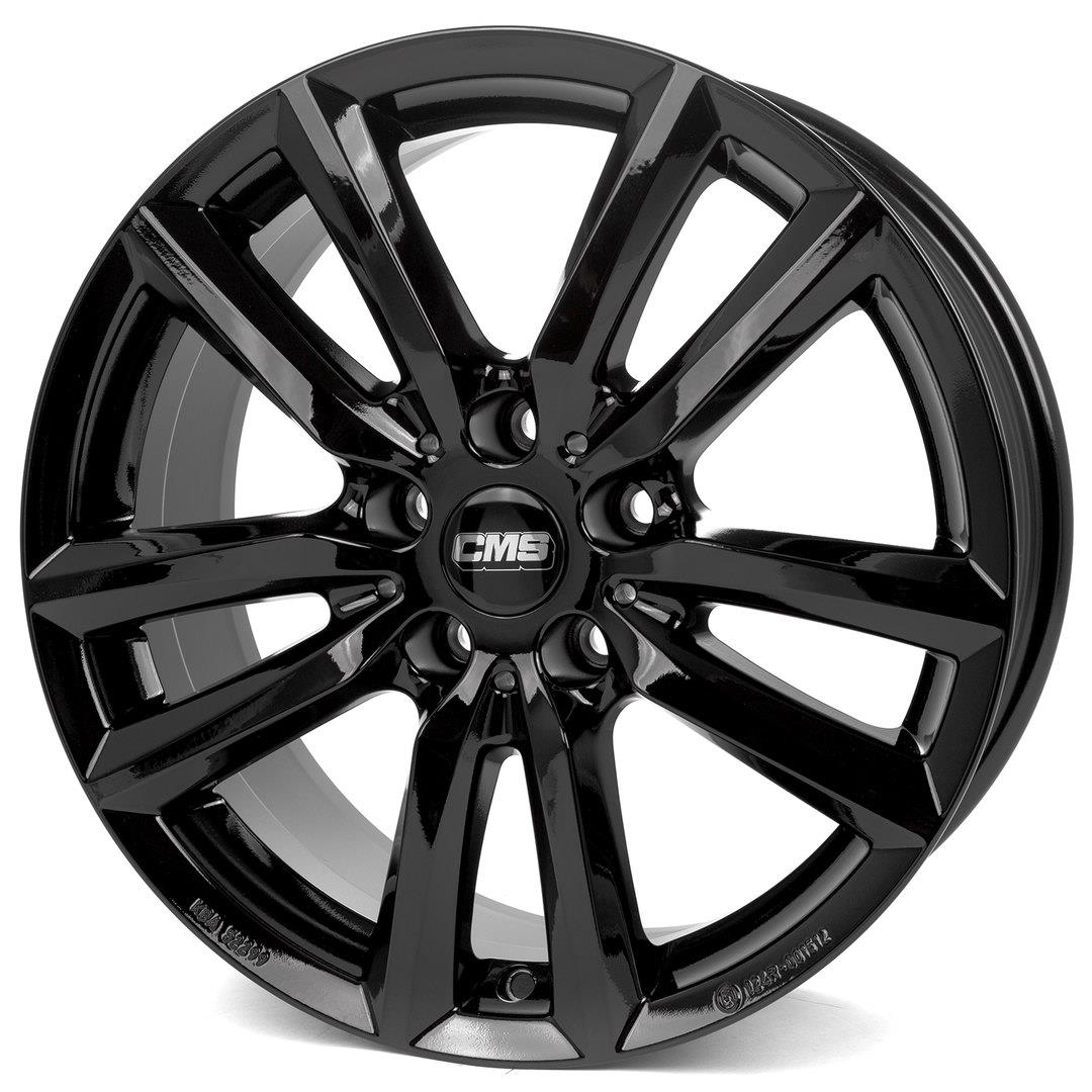 latakko-11161-6 CMS C27 7x17 5x108 ET42 CB65.1 Complete Black Gloss - Image 1