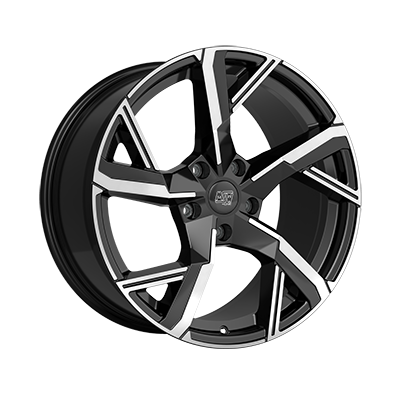 latakko-11456 MSW 54 10x20 5x130 ET39 CB66.6 Gloss Black Full Polished - Image 1