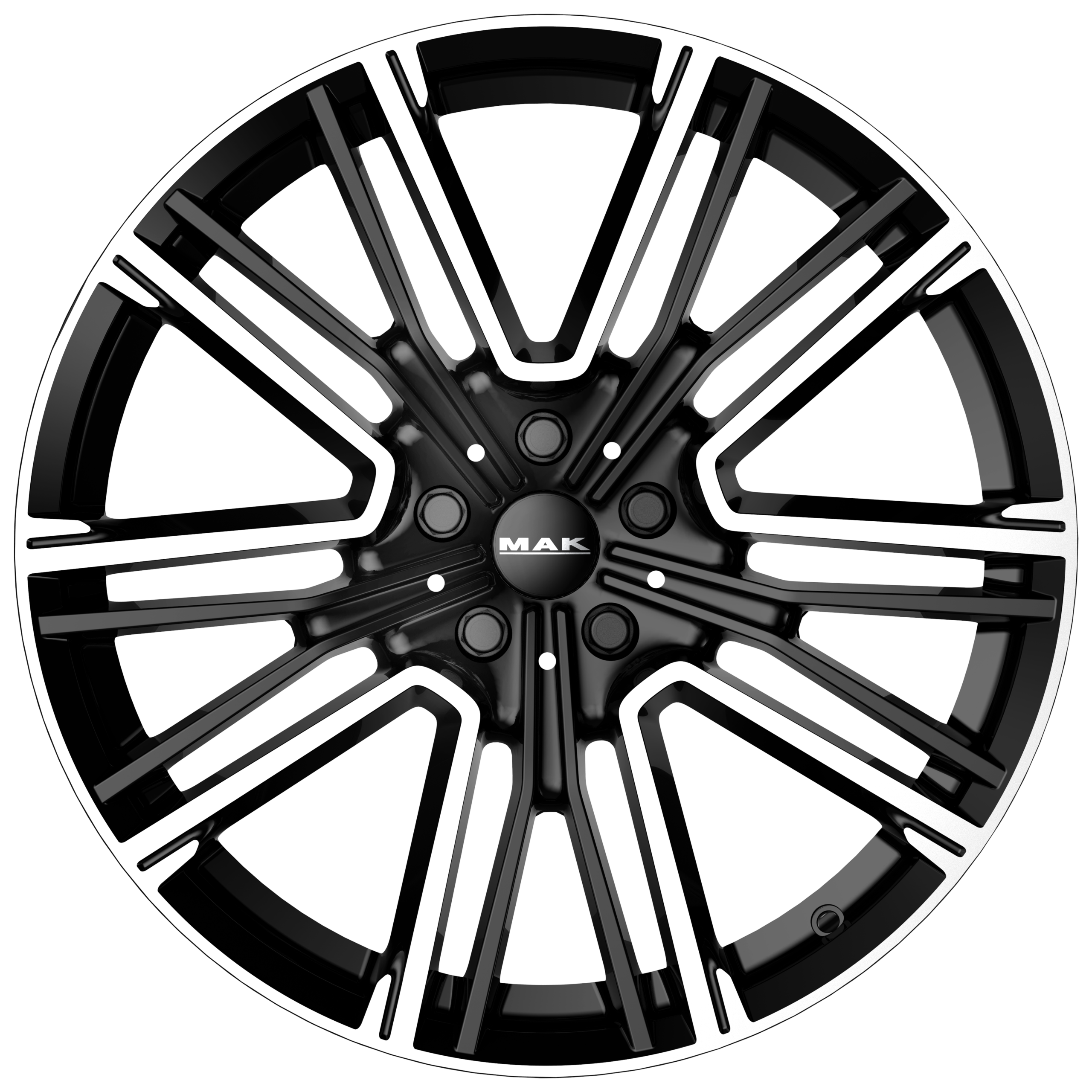 latakko-11476 MAK Kult-D 10x20 5x132 ET27 CB66.6 Black Mirror - Image 1