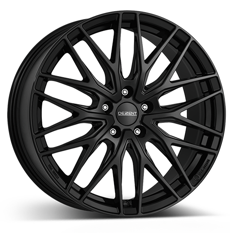 latakko-11583-14 Dezent KY black 7.5x18 5x108 ET49 CB65.1 Black - Image 1
