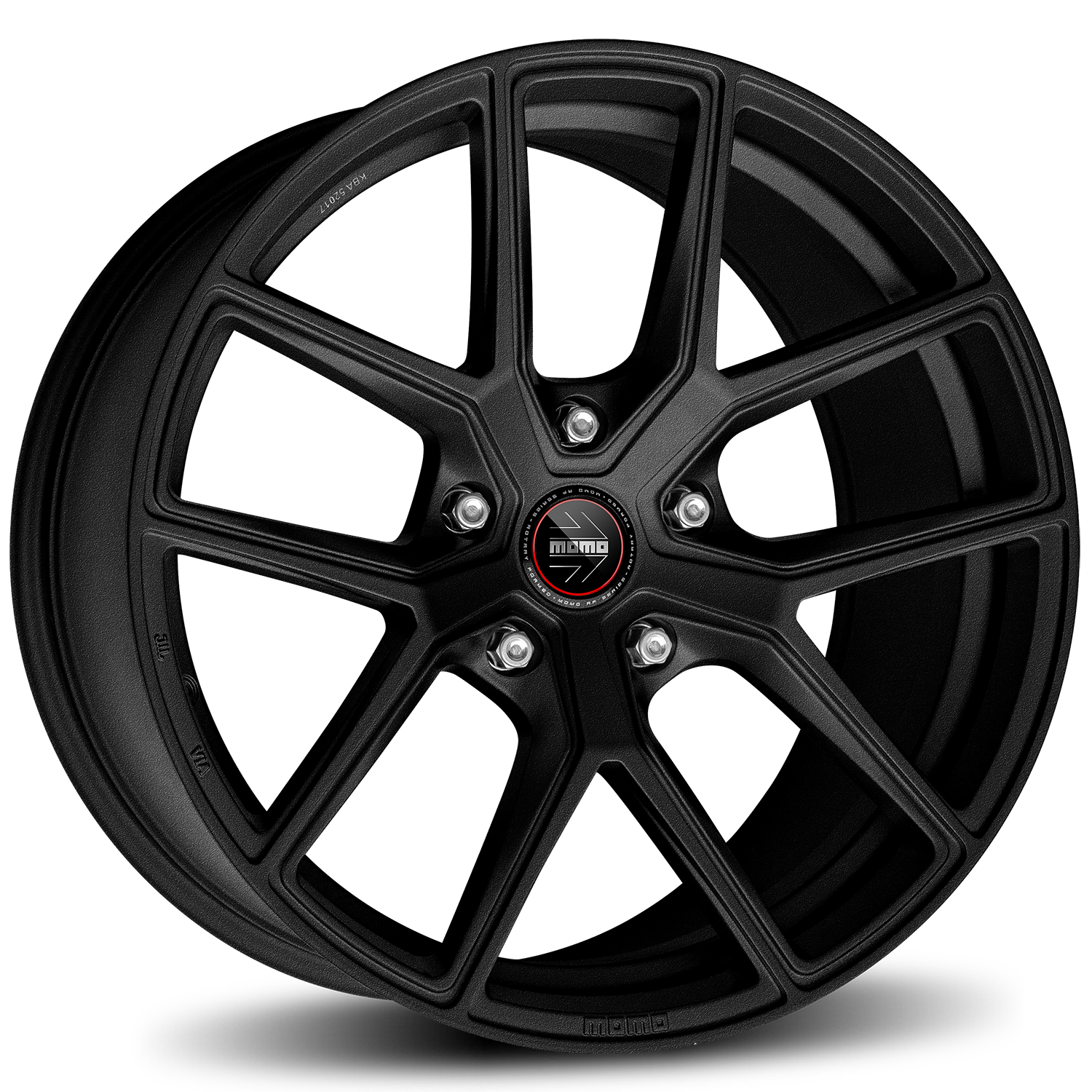 latakko-11638-3 Momo RF-01 8x18 5x114.3 ET40 CB72.3 Sandblast Black - Image 1