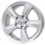 OE Toyota PZ474-T0674-ZJ 6.5x16 5x100 ET39 CB54.1 Silver