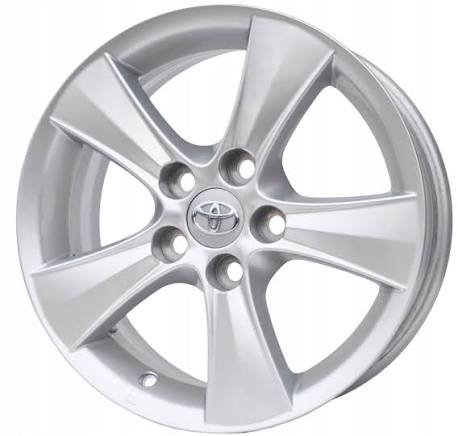 latakko-11641 OE Toyota PZ474-T0674-ZJ 6.5x16 5x100 ET39 CB54.1 Silver - Image 1