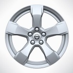 OE Volvo SILV31423850/54270 7.5x17 5x108 ET50 CB63.4 Silver