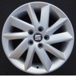 OE Seat 6F0601025G8Z8 5.5x15 5x100 ET40 CB57.1 Silver