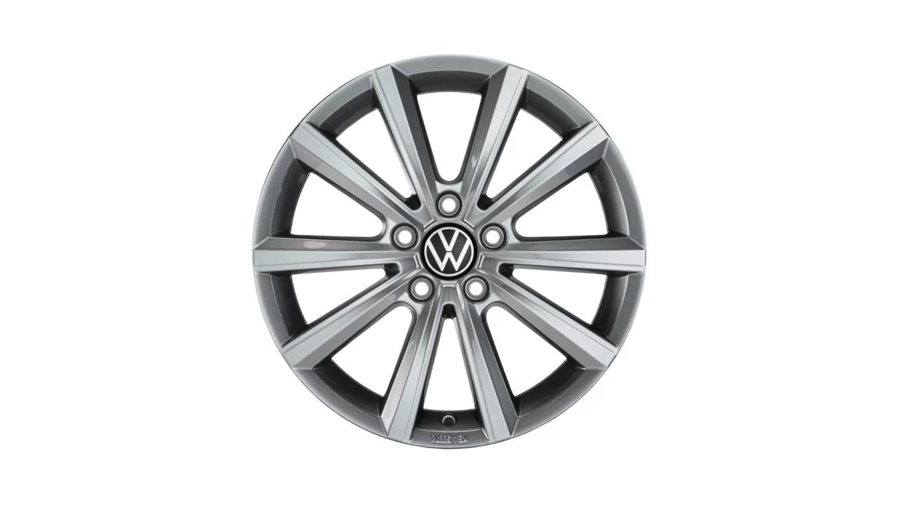 latakko-11654 OE Volkswagen 5NA071497A8Z8 6.5x17 5x112 ET38 CB57.1 Silver - Image 1