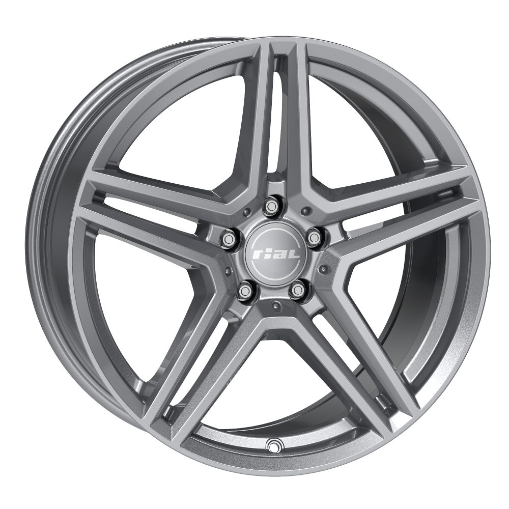 latakko-11712 Rial M10 7x17 5x112 ET46 CB66.5 metal-grey - Image 1