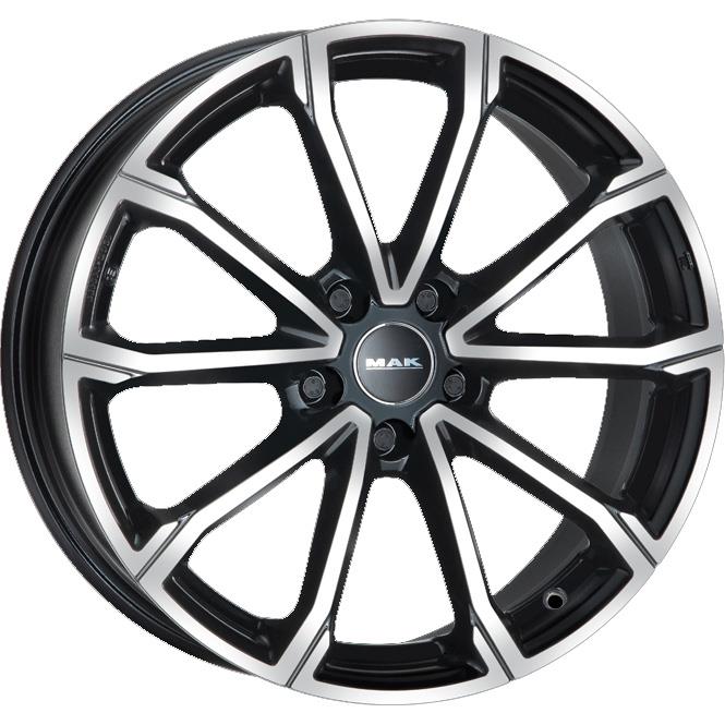 latakko-3933-1 MAK Davinci 7x19 4x108 ET32 CB65.1 Black Mirror - Image 1