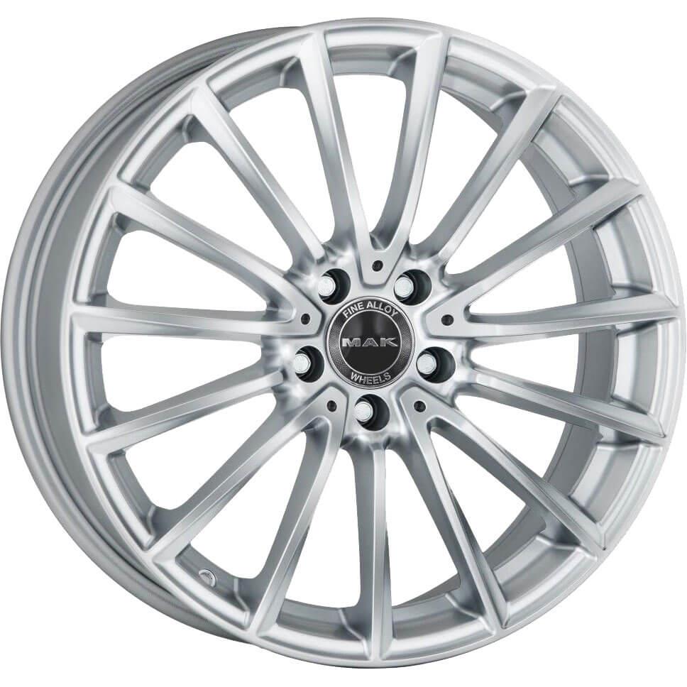 latakko-4017 MAK Komet 7.5x17 5x112 ET40 CB66.6 Silver - Image 1