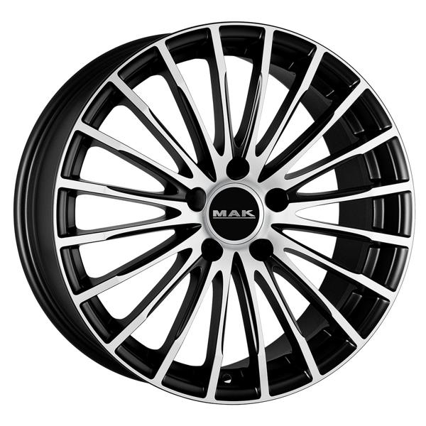 latakko-4127-1 MAK Starlight 9x18 5x112 ET25 CB66.6 Ice Black - Image 1