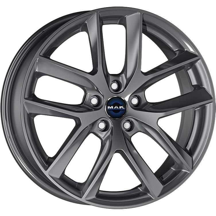 latakko-4171 MAK Voltage 8.5x19 5x114.3 ET40 CB64.1 Gloss Gun Metallic - Image 1