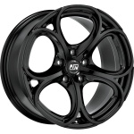 MSW 82 9x18 5x110 ET34 CB65.1 Gloss Black Full Polished