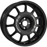 OZ Racing Leggenda 7x17 4x100 ET42 CB68.1 Matt Black White Lettering
