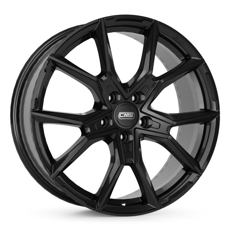 latakko-7582-3 CMS C33 8x18 5x114.3 ET37 CB67.1 Complete Black Gloss - Image 1