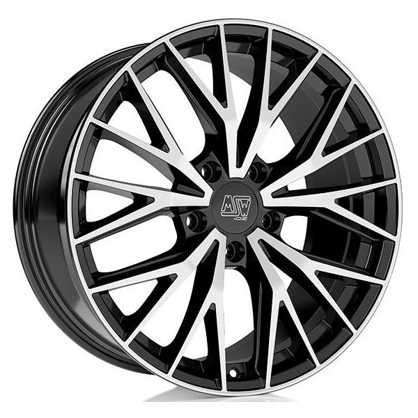 latakko-7597 MSW 44 10x20 5x112 ET40 CB73.1 Gloss Black Full Polished - Image 1