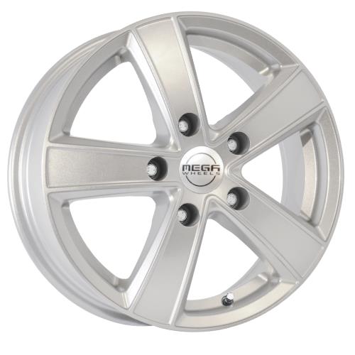 statusfalgar-10725 Mega Wheels Hercules 5 Silver 6.5x16 5x130 ET61 CB78.1 Hall / Hõbedane - Image 1