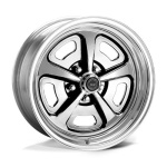 American Racing Vintage VN500 TWO-PIECE POLISHED 9.5x17 5x120.65 ET13 CB72.6 Kroom / Poleeritud