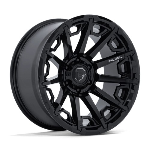 statusfalgar-16240 FUEL 1PC FC900 GRIP GLOSS BLACK 10x20 6x139.7 ET-18 CB106.1 Must - Image 1