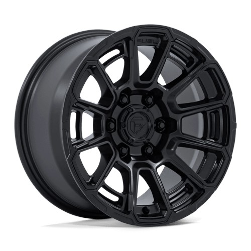 statusfalgar-16465 FUEL 1PC FC910 FOXHOUND BLACKOUT 9x18 6x139.7 ET1 CB106.1 Must - Image 1