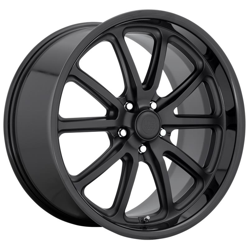 statusfalgar-3795 US MAG 1PC UC123 GLOSS BLACK MATTE BLACK 9.5x18 5x120.65 ET1 CB72.6 Must - Image 1