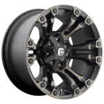 FUEL 1PC D569 VAPOR MATTE BLACK DOUBLE DARK TINT 9x18 ET19 CB106.1 Must