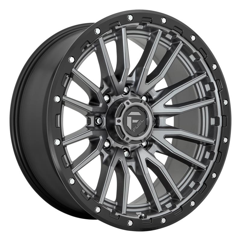 statusfalgar-4749 FUEL 1PC D680 REBEL MATTE GUN METAL BLACK BEAD RING 9x18 5x127 ET20 CB71.5 Must - Image 1