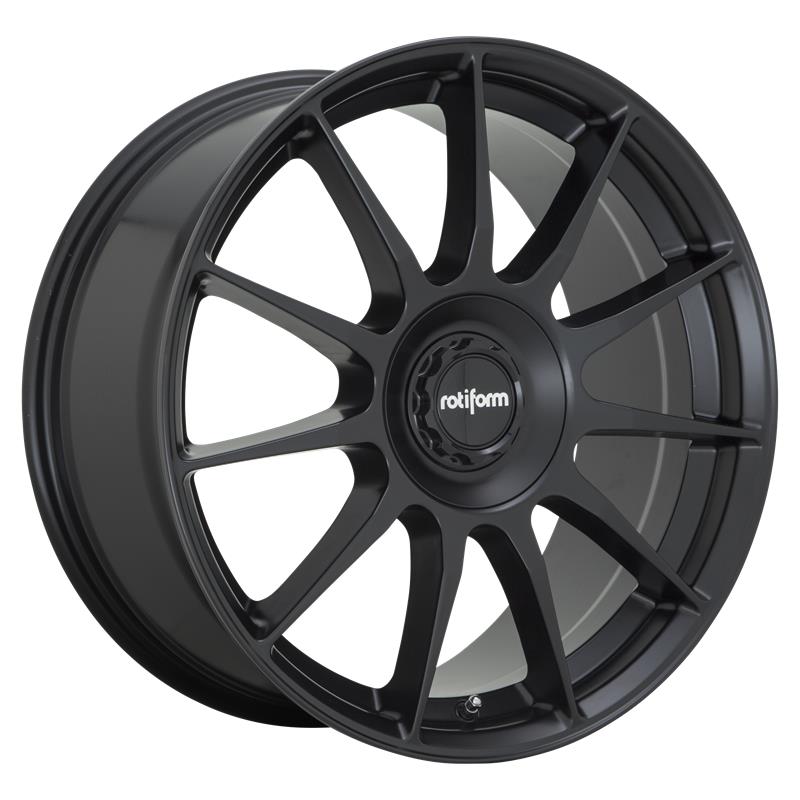 statusfalgar-5379 ROTIFORM 1PC R168 DTM SATIN BLACK 8x17 ET40 CB72.56 Must - Image 1