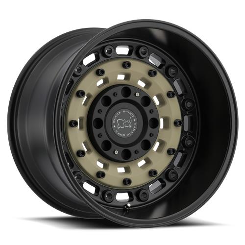 statusfalgar-6320 BLACK RHINO ARSENAL SAND ON BLACK 8x17 6x130 ET38 CB84.1 Must - Image 1